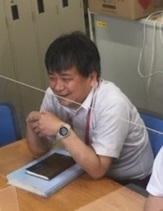 管理課：椿本課長の写真