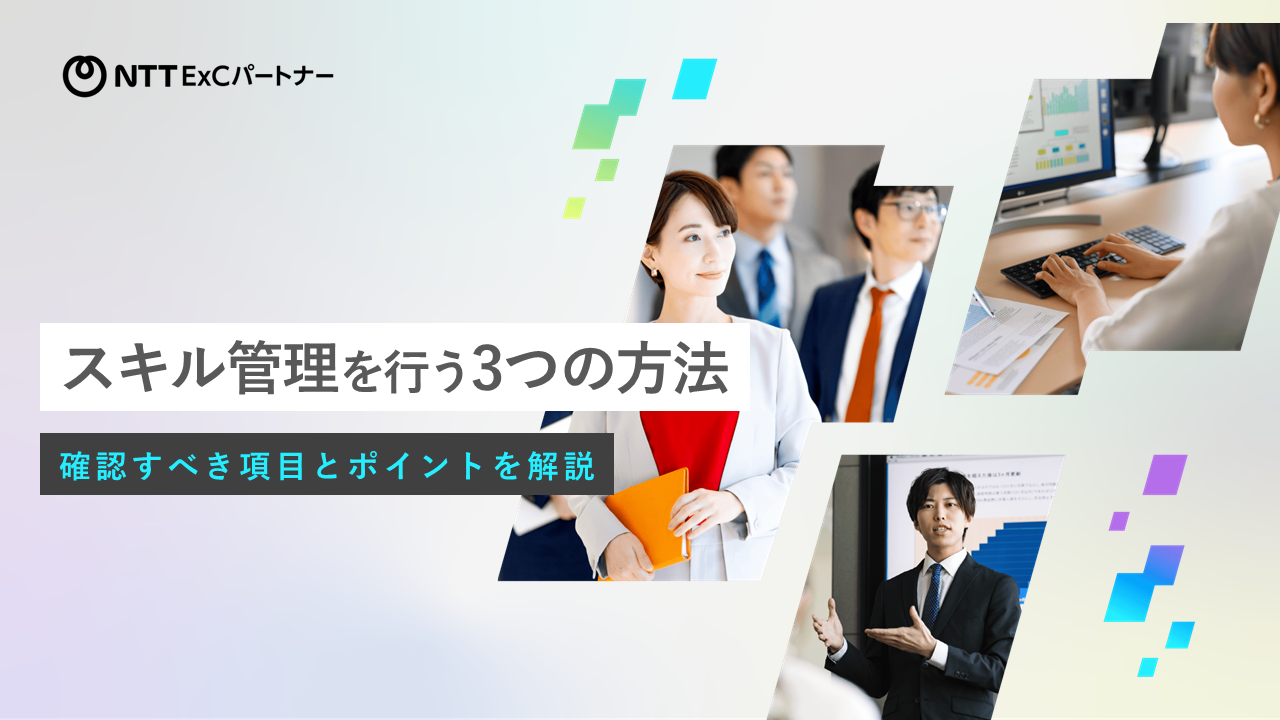 資料サンプル画像：スキル管理を行う3つの方法―確認すべき項目とポイントを解説―