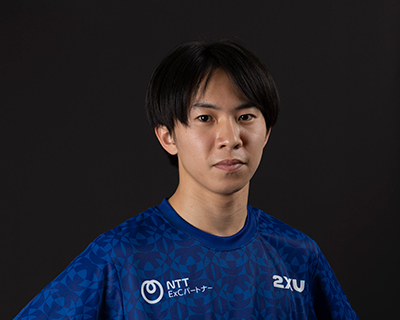 横尾皓選手の顔写真